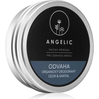 Angelic organický krémový deodorant Cedr & Santal 50 ml