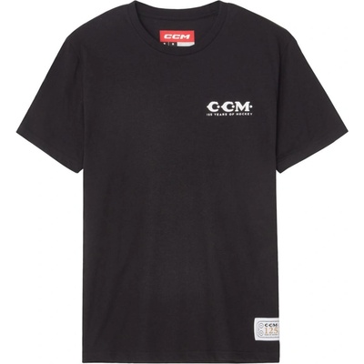 CCM 125 Anniversary Short Sleeve tee black