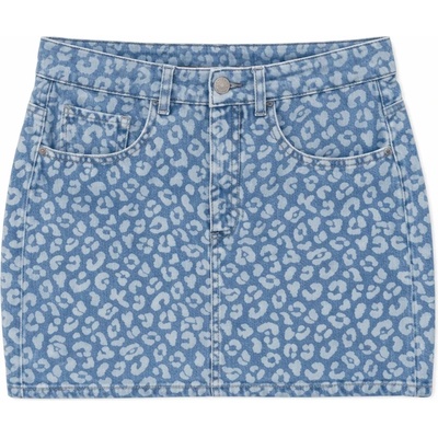 Mazine Дамска пола Mazine Women's Printed Denim Mini Skirt - Light Blue Wash (113-1265-0112)