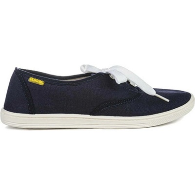 Oldcom dámske tenisky OXFORD CANVAS tmavo modrá biela