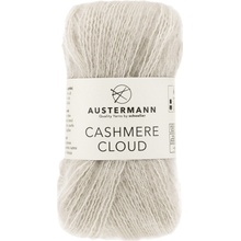 Austermann CASHMERE CLOUD - 46% vlna, 34% bavlna, 20% kašmír - Ručně pletací příze Barva: 002 - Beige