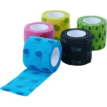 Kruuse Fun-Flex Pet Bandage - flexibilný kohézny obväz 5 cm x 4,5 m, rôzne vzory