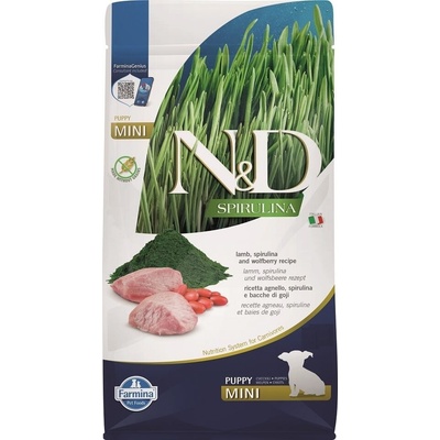N&D Spirulina Puppy Mini lamb 800 g