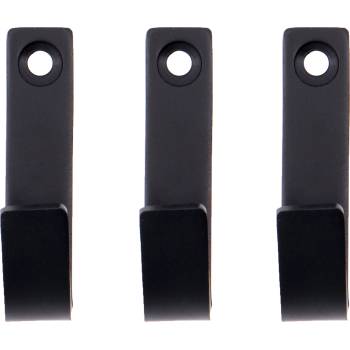 Meraki Куки за стена Thapsus черни 3 бр (308580109)