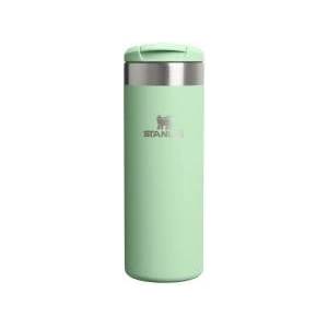STANLEY 1913 Aerolight Transit Thermo Mug 0.47L - Keeps Hot for 6 Hours - Dishwasher Safe - Coffee Mug To Go Leak-Proof - Compatible with Common Car Drink Holders - Pistachio - 100000112449