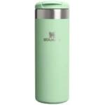 STANLEY 1913 Aerolight Transit Thermo Mug 0.47L - Keeps Hot for 6 Hours - Dishwasher Safe - Coffee Mug To Go Leak-Proof - Compatible with Common Car Drink Holders - Pistachio - 100000112449