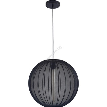 Polux Пендел SENSAI 1xE27/20W/230V Ø 40 см черен (SA2260)