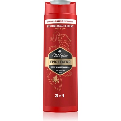 Old Spice Epic Legend sprchový gél na tvár, telo a vlasy pre mužov 400 ml