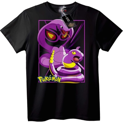 NOONEBRAND Тениска Pokémon Arbok и Ekans - S, White