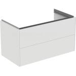 Ideal Standard Atelier Conca стенен шкаф за монтаж на стена, 2 чекмеджета, матово бяло, 100 см (T4575Y1)