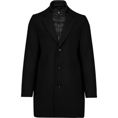 Kariban Vintage PK6020 pánsky kabát black