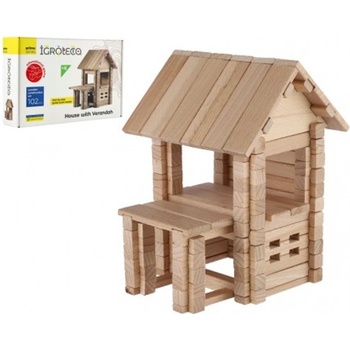 Teddies Stavebnice - dům - 102 ks