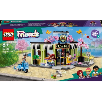 LEGO® Friends 42618 Kavárna v městečku Heartlake – Zbozi.Blesk.cz