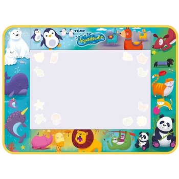 AQUADOODLE Kилимче за рисуване Tomy Aquadoodle, 55 х 75 cm, с животни (E73267)