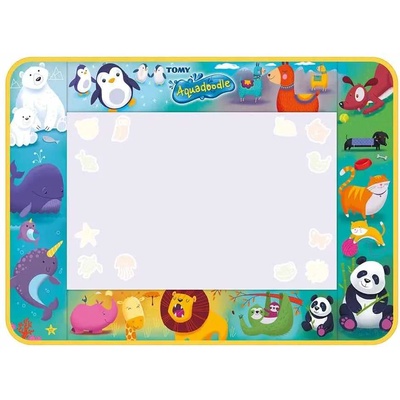AQUADOODLE Kилимче за рисуване Tomy Aquadoodle, 55 х 75 cm, с животни (E73267)