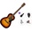 Fender CP-60S Parlor WN Premium SET Сунбурст Фолк китара