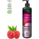 Organic Shop prírodný šampón na objem vlasov Živé maliny a acai 280 ml