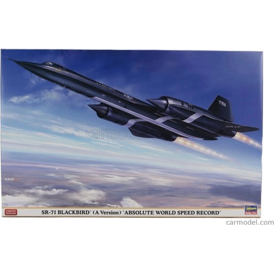 Hasegawa Lockheed martin Military Sr-71 A Version Blackbird Airplane 1968 1:72