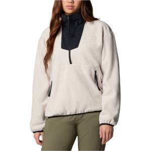 Columbia Дамски поларен пуловер Columbia Women's Sequoia Grove 1/2 Zip Fleece Fleece jumper - Dark Stone / Black - размер XL (105-5263-0415)