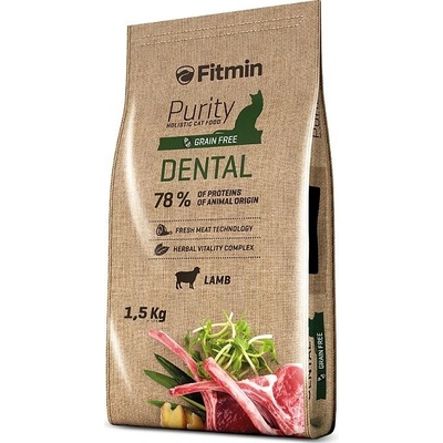 Fitmin Cat Purity Castrate Grain Free Dental 1,5 kg