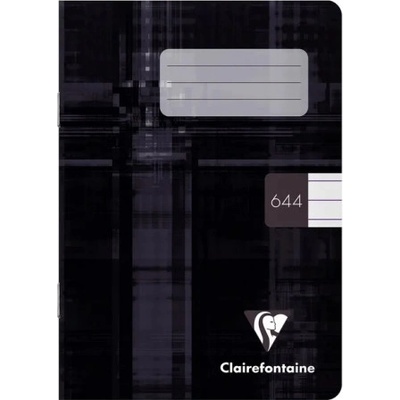 Clairefontaine Školní sešit Metric A6 644 černý