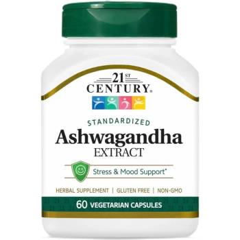 21st Century Ashwagandha Extract 500 mg [60 капсули]