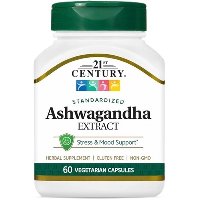 21st Century Ashwagandha Extract 500 mg [60 капсули]