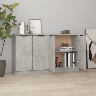 vidaXL 11461.3115775 příborníky 2 ks betonově šedé 60 x 30 x 70 cm