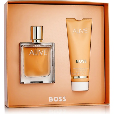 HUGO BOSS Boss Boss Alive EDP 50 ml + BL 75 ml W опция White Cover with Pink Bottle