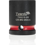 Tvardy Ударна вложка Tvardy 1/2" 6-стенна 20 мм CR-MO 81598 (T00210-20)