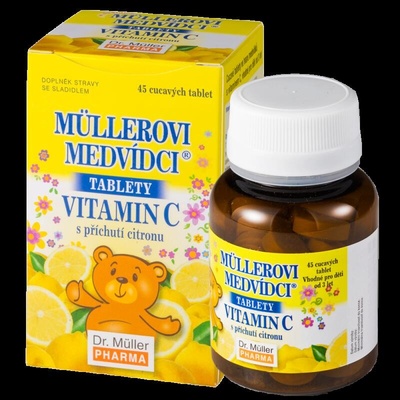 Müllerovi medvídci s vit.C s př.cit 45 tablet
