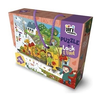 JIRI MODELS Look & Find Roční období 100 dielov