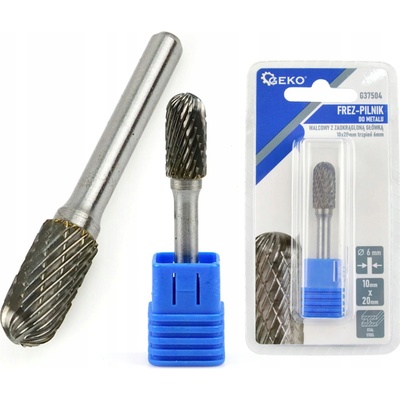 GEKO Stopková fréza na kov 10x20mm, válcová G37504
