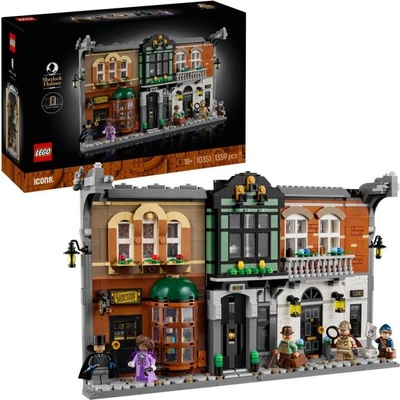 LEGO® Icons™10351 Knižní zarážka: Sherlock Holmes