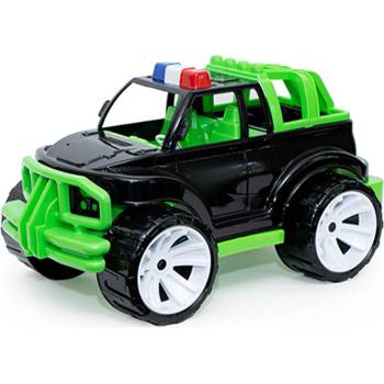 Image 1 of Bamsic ДЕТСКИ ГОЛЯМ ПОЛИЦЕЙСКИ ДЖИП 40 СМ ЧЕРЕН КОРПУС 4 ЦВЯТА