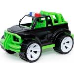 Bamsic ДЕТСКИ ГОЛЯМ ПОЛИЦЕЙСКИ ДЖИП 40 СМ ЧЕРЕН КОРПУС 4 ЦВЯТА - armtoys
