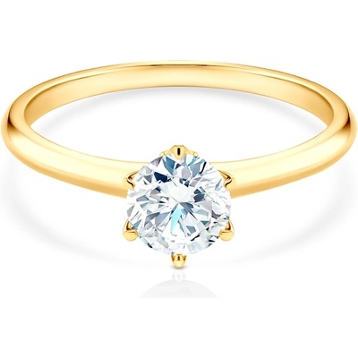 SAVICKI Годежен пръстен The Journey: злато, лабораторен диамант