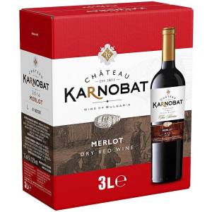 Винпром Карнобат ШАТО КАРНОБАТ МЕРЛО - lightsmarket - 15,26 лв