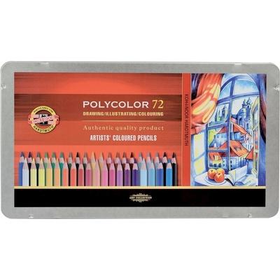 Koh i Noor umělecké pastelky Polycolor 3827 72 ks