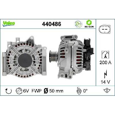Alternátor VALEO 440486