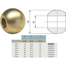 GKN Walterscheid 099039 / 1099039 / 309246 Profil kulový, kategorie 3/2