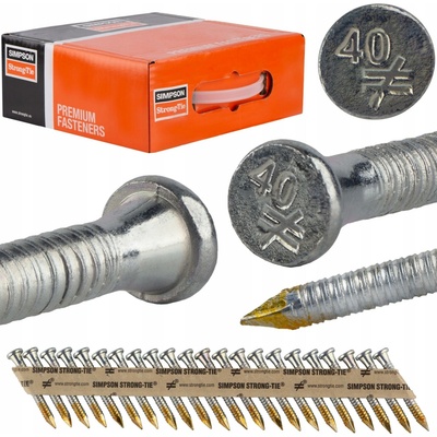 Klince do dreva Simpson 4 x 40 mm 1500 ks