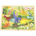 Viga Toys Детски пъзел Viga - Динозаври, 48 части (44584) - ozone