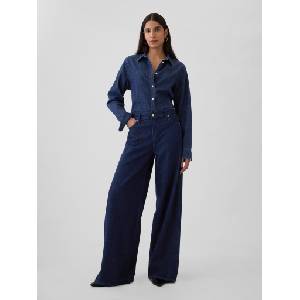 GAP Дънки Mid Rise UltraSoft Baggy GAP GAP | Sin | ЖЕНИ | 30LONG