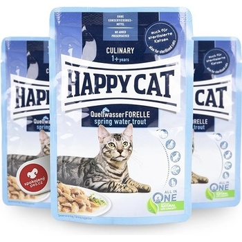 Happy Cates Meat in Sauce Culinary Quellwasser Forelle 85 g