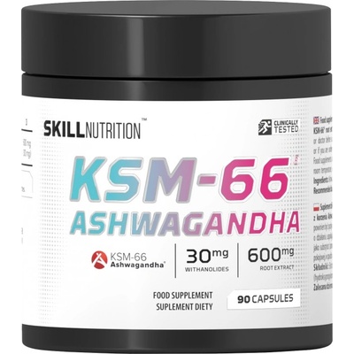 Skill Nutrition KSM-66 Ashwagandha 600 mg [90 капсули]