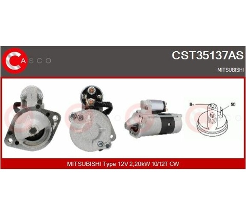 Startér CASCO CST35137AS