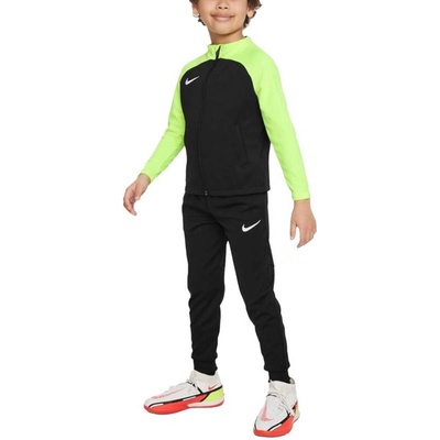 Nike Dri-FIT Academy Pro Little Kids Tracksuit Black/Lime