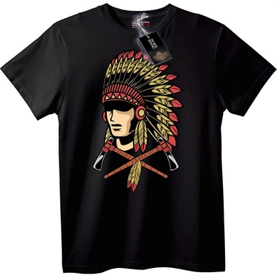 NOONEBRAND Тениска с Вожд Диадема - 2XL, Black