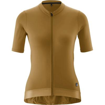 Gonso Дамска фланелка с къс ръкав за колоездене Gonso Women's Road Jersey Cycling jersey - Baked Pretzel - размер 36 (EU) (156-2898-0112)